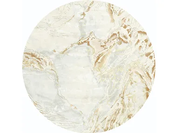 BORY DUSK - Round wool and silk rug by Edition Bougainville - view 2
